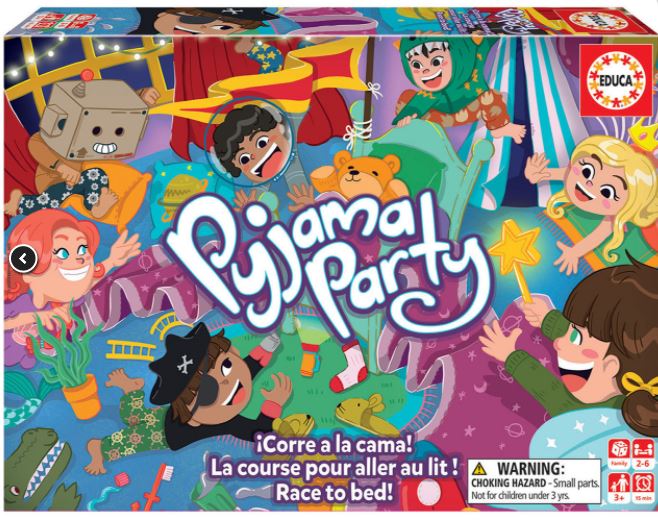 EDUCA JEU PYJAMA PARTY JC21 JEUX DE SOCIÉTÉ / Préscolaire (5 ans et ) (avant de savoir lire)